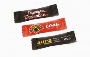 фотография продукта Шоколад с логотипом, сахар, кофе, чай